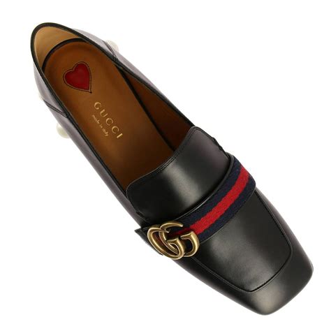 mocassini gucci donna 40|Mocassini in pelle GUCCI da donna .